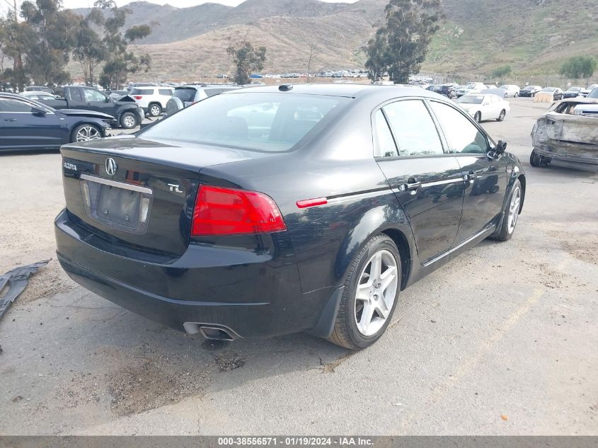 2006 Acura Tl VIN: 19UUA66296A001629 Lot: 38556571