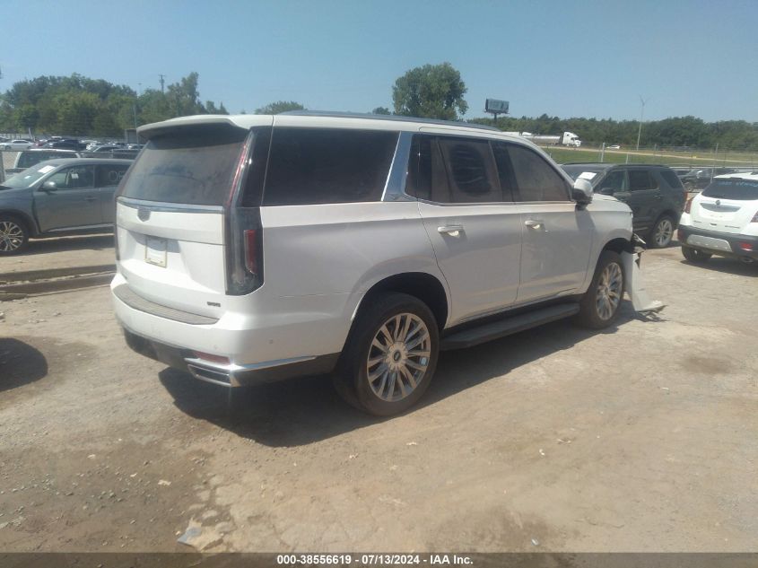 2021 Cadillac Escalade 4Wd Premium Luxury VIN: 1GYS4BKL1MR374614 Lot: 38556619