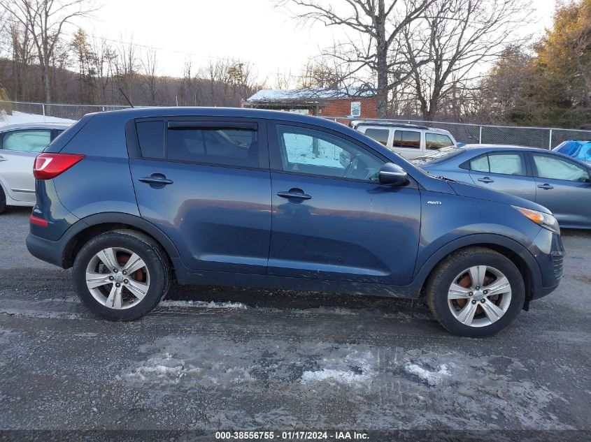 2013 Kia Sportage Lx VIN: KNDPBCA22D7535774 Lot: 38556755