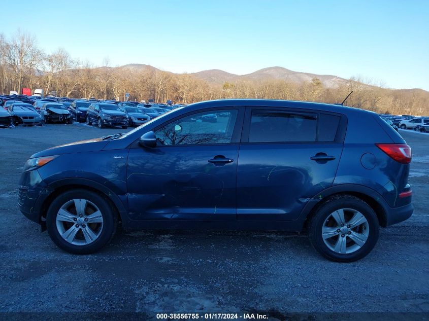 2013 Kia Sportage Lx VIN: KNDPBCA22D7535774 Lot: 38556755