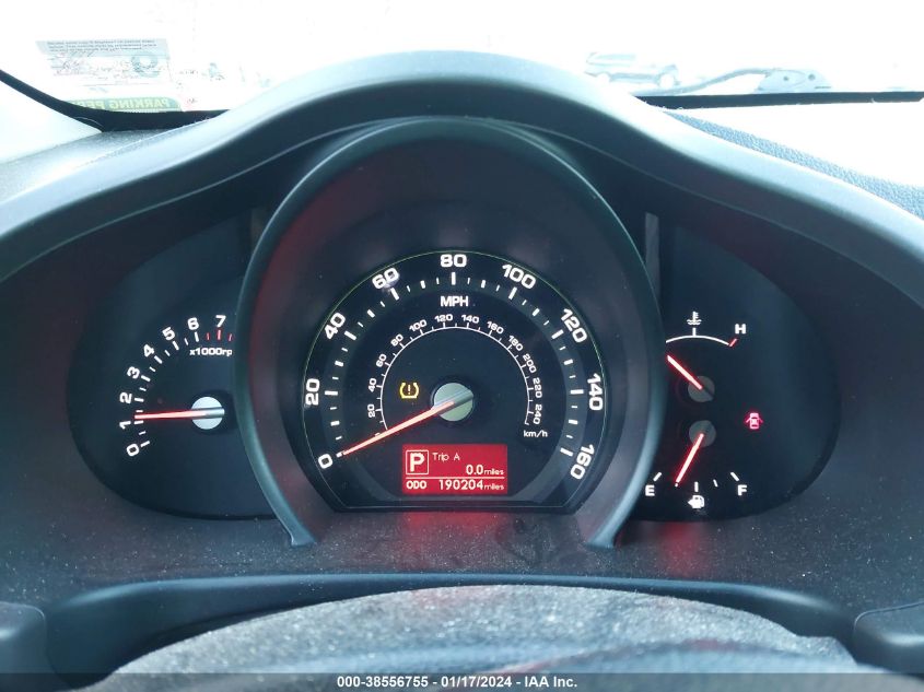 2013 Kia Sportage Lx VIN: KNDPBCA22D7535774 Lot: 38556755