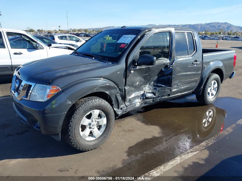 1N6AD0ERXDN744422 2013 Nissan Frontier Sv