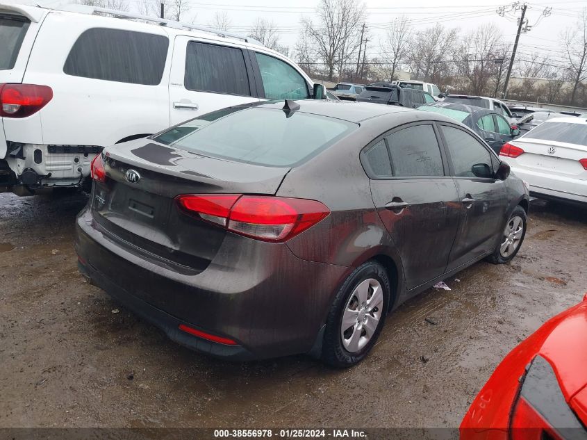 2017 Kia Forte Lx VIN: 3KPFK4A78HE149248 Lot: 38556978