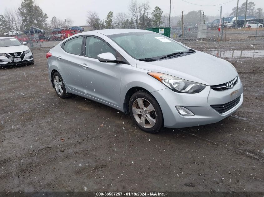 2012 Hyundai Elantra Gls VIN: 5NPDH4AE5CH139494 Lot: 38557257