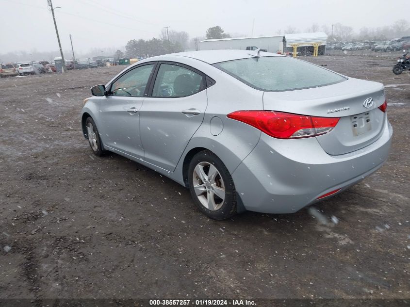 2012 Hyundai Elantra Gls VIN: 5NPDH4AE5CH139494 Lot: 38557257