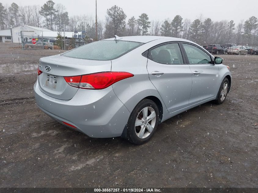 2012 Hyundai Elantra Gls VIN: 5NPDH4AE5CH139494 Lot: 38557257