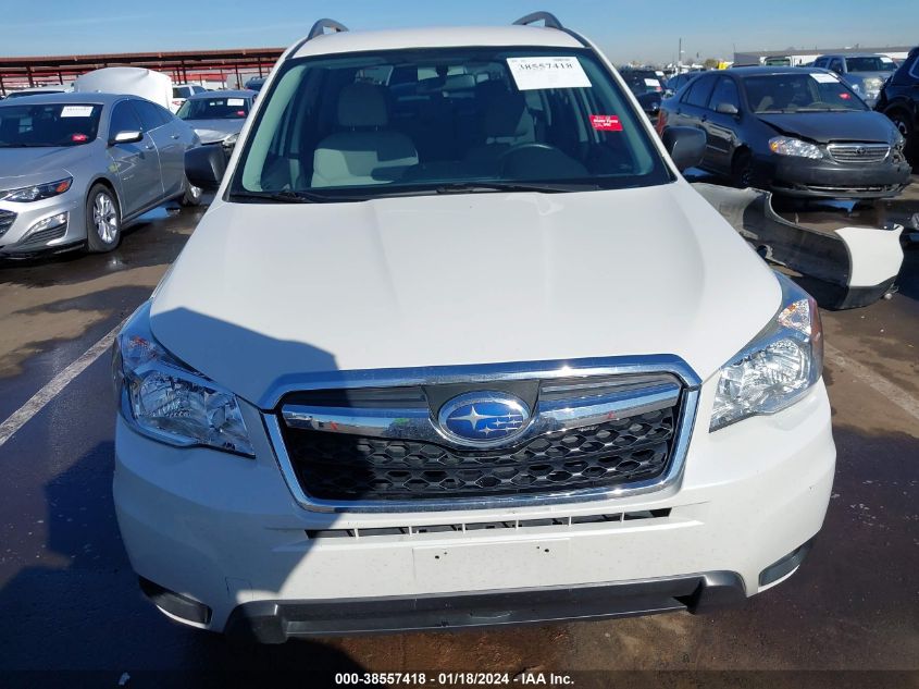 2016 Subaru Forester 2.5I VIN: JF2SJABC3GH407360 Lot: 38557418