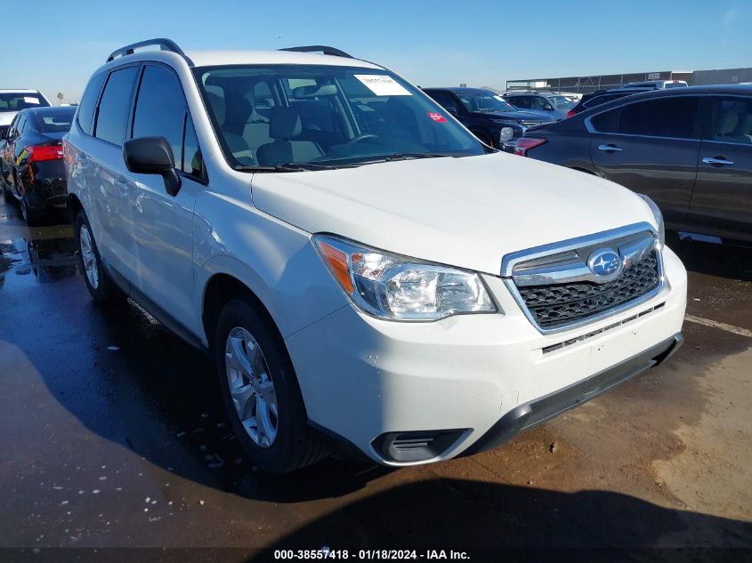 2016 Subaru Forester 2.5I VIN: JF2SJABC3GH407360 Lot: 38557418