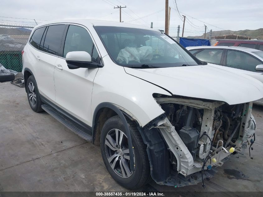 2016 Honda Pilot Ex VIN: 5FNYF5H33GB012183 Lot: 38557435