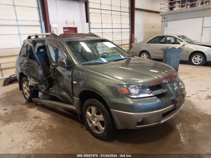 2004 Mitsubishi Outlander Xls VIN: JA4LZ41F64U001949 Lot: 38557578