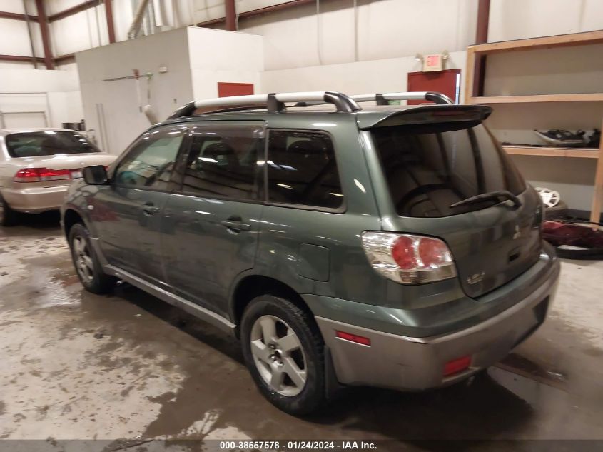 2004 Mitsubishi Outlander Xls VIN: JA4LZ41F64U001949 Lot: 38557578