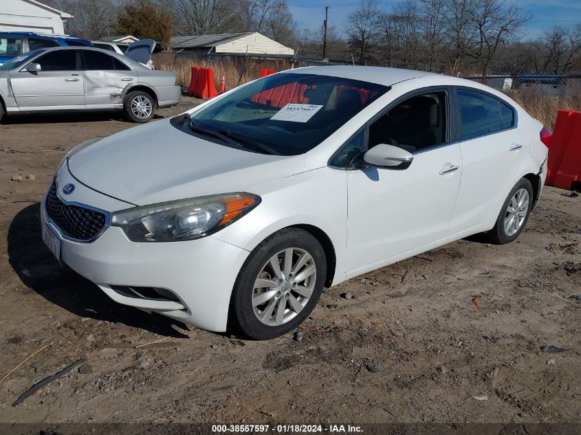 2014 Kia Forte Ex VIN: KNAFX4A86E5052466 Lot: 38557597