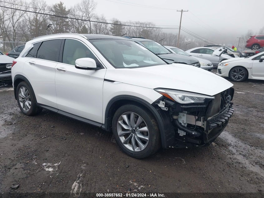 2020 Infiniti Qx50 Luxe Awd VIN: 3PCAJ5M30LF102178 Lot: 38557652