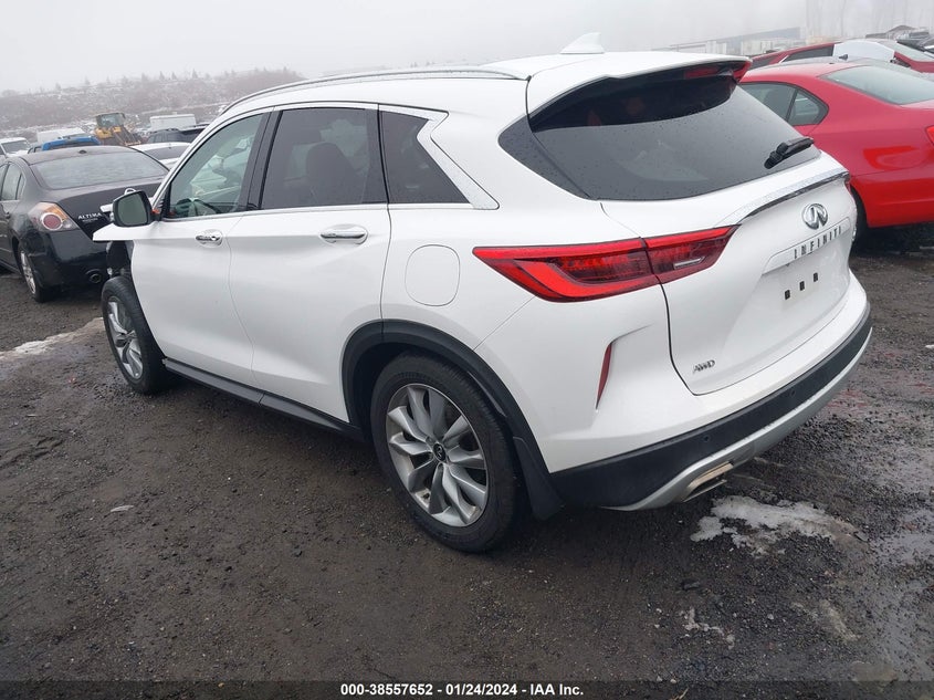 2020 Infiniti Qx50 Luxe Awd VIN: 3PCAJ5M30LF102178 Lot: 38557652