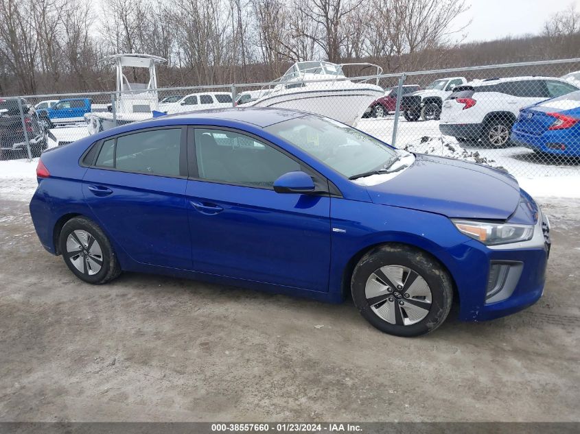 2020 Hyundai Ioniq Hybrid Blue VIN: KMHC65LCXLU232094 Lot: 38557660