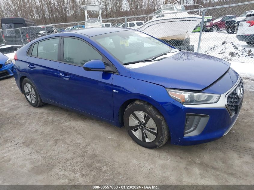 2020 Hyundai Ioniq Hybrid Blue VIN: KMHC65LCXLU232094 Lot: 38557660