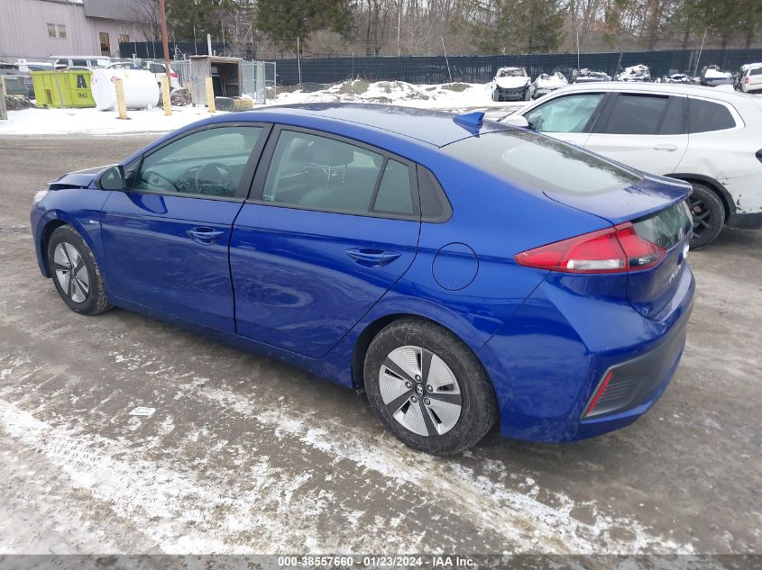 2020 Hyundai Ioniq Hybrid Blue VIN: KMHC65LCXLU232094 Lot: 38557660