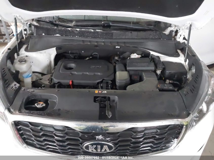 2020 Kia Sorento 2.4L Lx VIN: 5XYPGDA36LG661718 Lot: 38557662