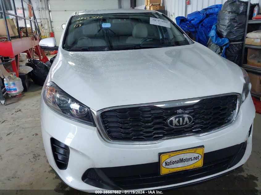 2020 Kia Sorento 2.4L Lx VIN: 5XYPGDA36LG661718 Lot: 38557662