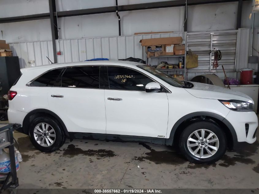 2020 Kia Sorento 2.4L Lx VIN: 5XYPGDA36LG661718 Lot: 38557662