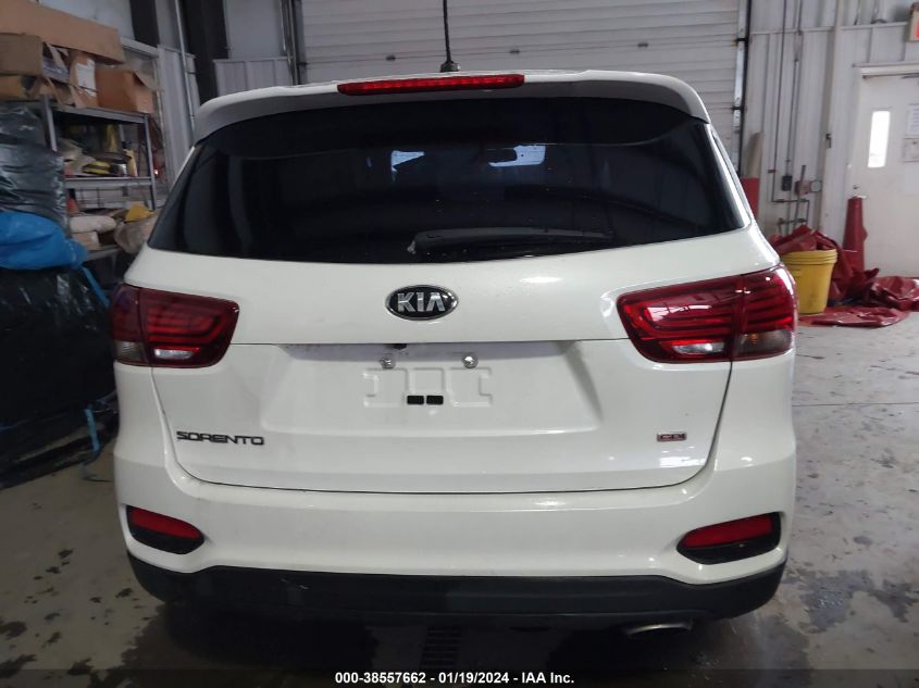 2020 Kia Sorento 2.4L Lx VIN: 5XYPGDA36LG661718 Lot: 38557662