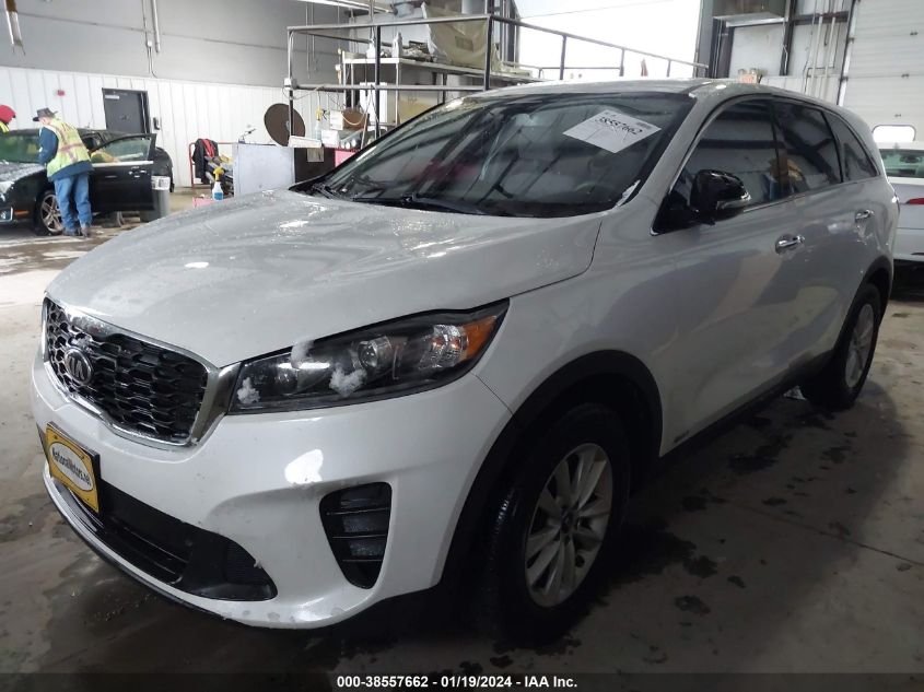 2020 Kia Sorento 2.4L Lx VIN: 5XYPGDA36LG661718 Lot: 38557662