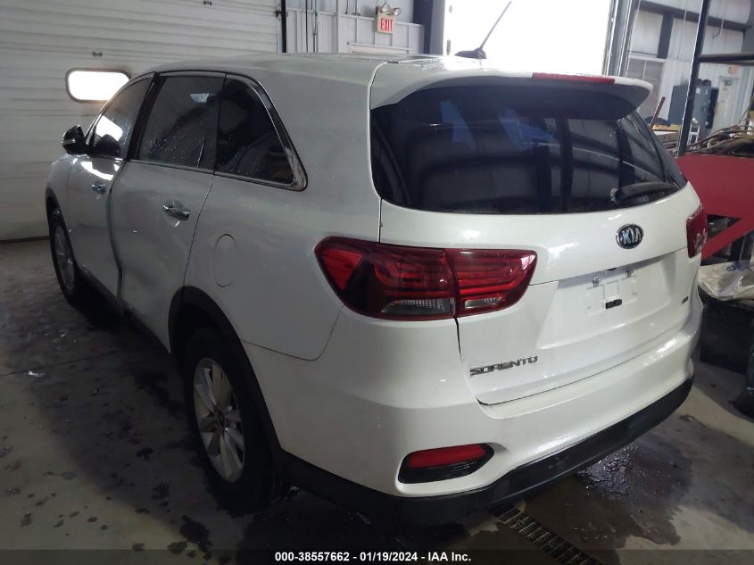 2020 Kia Sorento 2.4L Lx VIN: 5XYPGDA36LG661718 Lot: 38557662