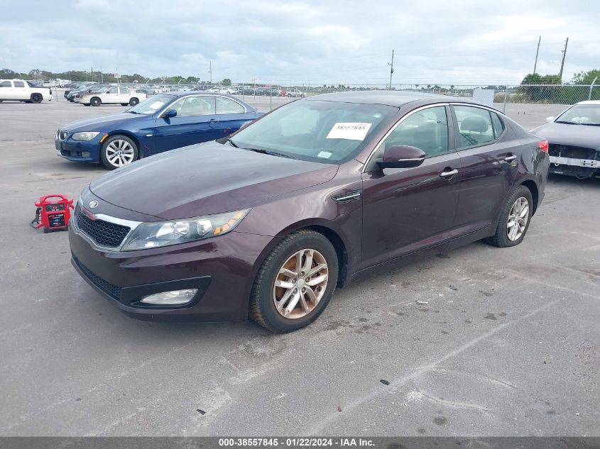 2013 Kia Optima Lx VIN: 5XXGM4A77DG252161 Lot: 38557845