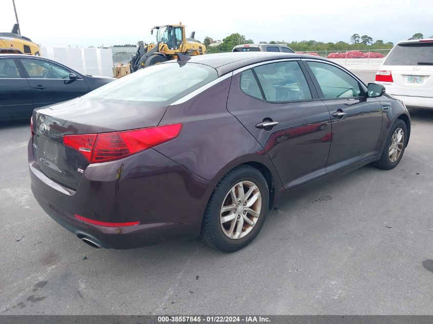 2013 Kia Optima Lx VIN: 5XXGM4A77DG252161 Lot: 38557845