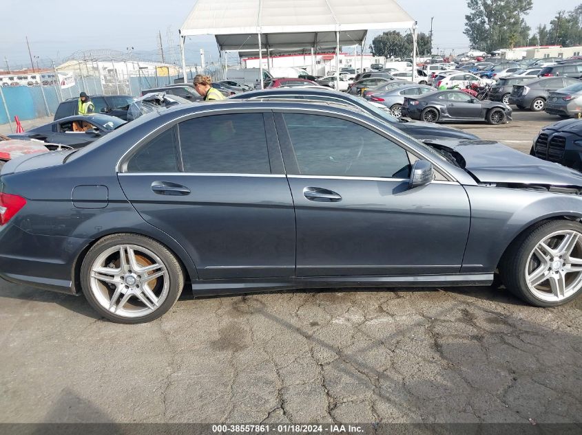 2014 Mercedes-Benz C 300 Luxury 4Matic/Sport 4Matic VIN: WDDGF8AB0EA942598 Lot: 38557861