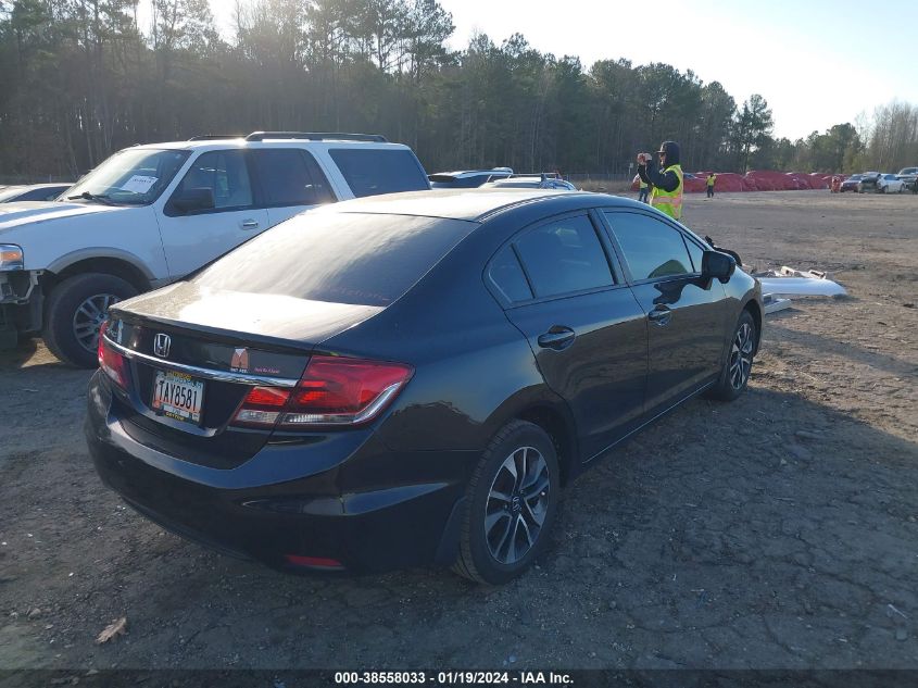 2014 Honda Civic Ex VIN: 2HGFB2F80EH538943 Lot: 38558033