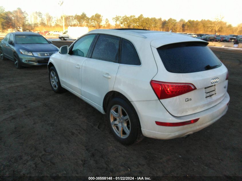 2012 Audi Q5 VIN: WA1LFCFP4CA069073 Lot: 38558148