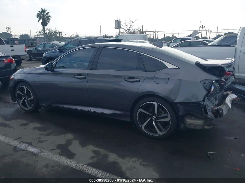 2018 Honda Accord Sport VIN: 1HGCV1F31JA215292 Lot: 38558208