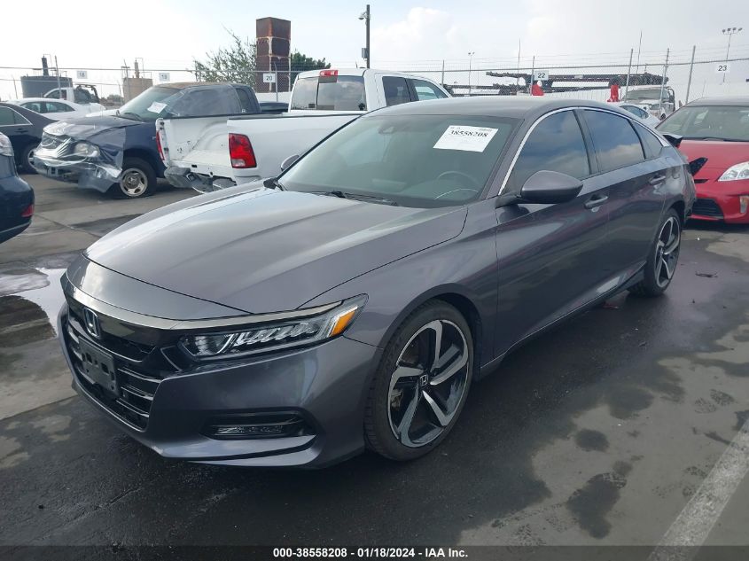 2018 Honda Accord Sport VIN: 1HGCV1F31JA215292 Lot: 38558208