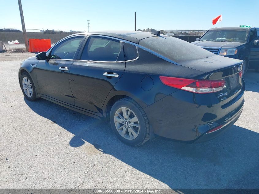 2016 Kia Optima Lx VIN: 5XXGT4L34GG111663 Lot: 38558500