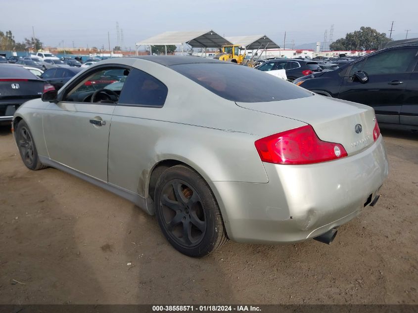 2005 Infiniti G35 VIN: JNKCV54E45M406573 Lot: 38558571