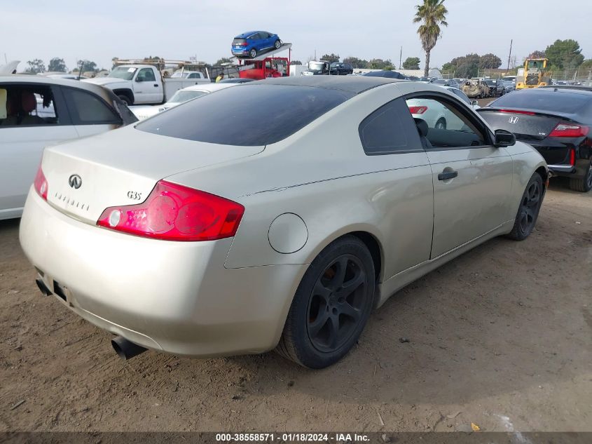 2005 Infiniti G35 VIN: JNKCV54E45M406573 Lot: 38558571