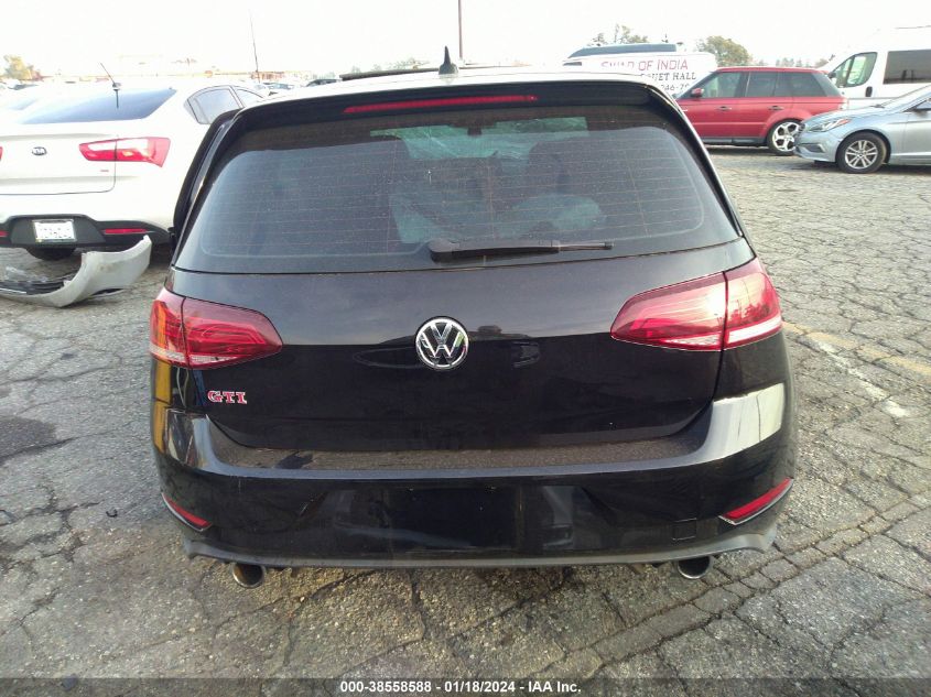 3VW6T7AU9LM000606 2020 Volkswagen Golf Gti 2.0T Autobahn/2.0T S/2.0T Se