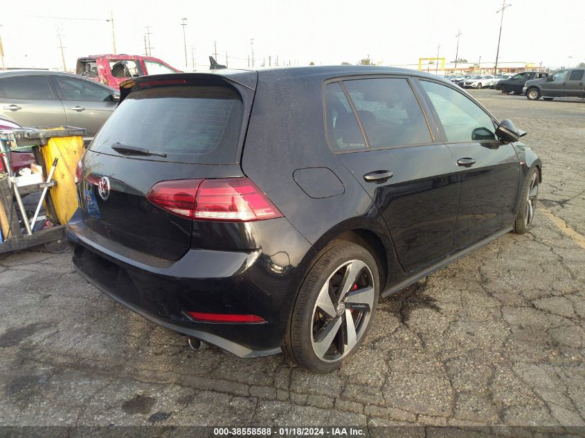 2020 Volkswagen Golf Gti 2.0T Autobahn/2.0T S/2.0T Se VIN: 3VW6T7AU9LM000606 Lot: 38558588