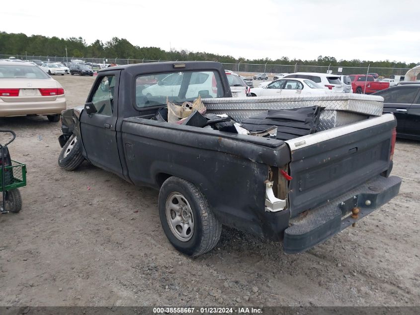 1989 Ford Ranger VIN: 1FTCR10A6KUB10869 Lot: 38558667