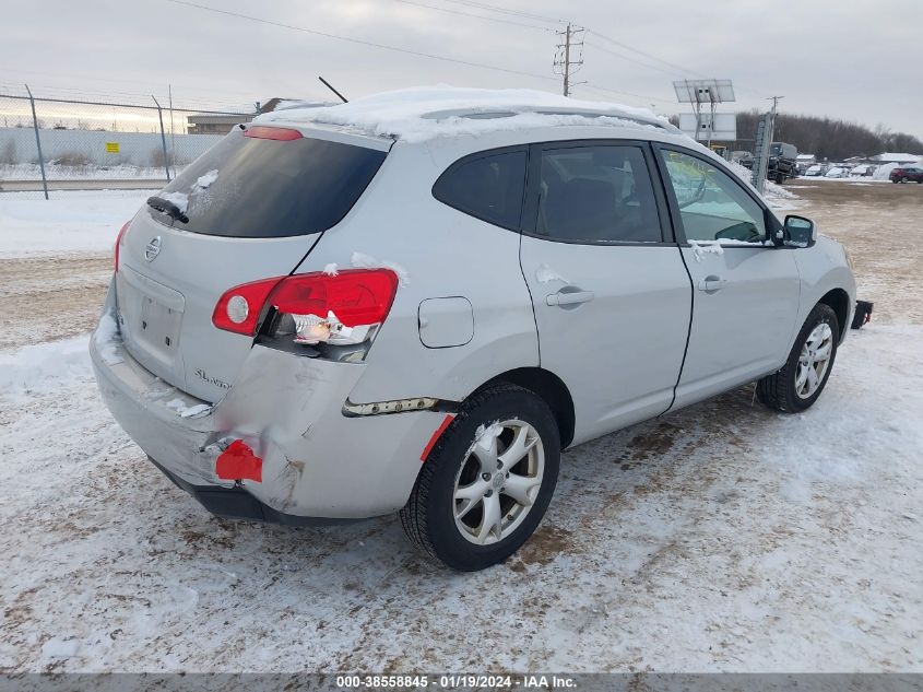 2009 Nissan Rogue Sl VIN: JN8AS58V39W444211 Lot: 38558845