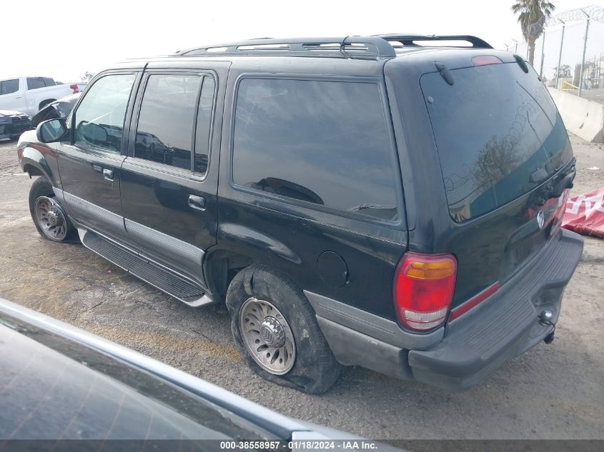 1998 Mercury Mountaineer VIN: 4M2ZU52P2WUJ37911 Lot: 38558957