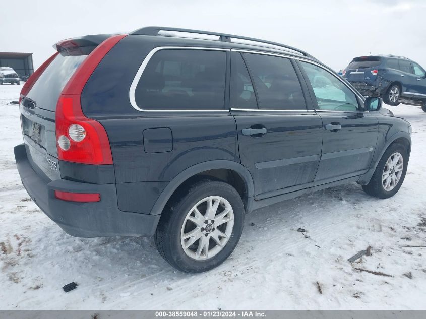 2004 Volvo Xc90 T6 VIN: YV1CZ91H441093711 Lot: 38559048