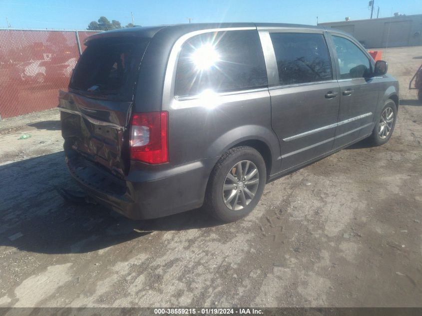 2016 Chrysler Town & Country S VIN: 2C4RC1HG6GR269299 Lot: 38559215