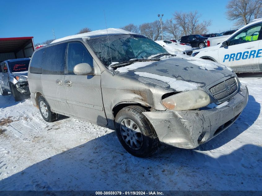 2004 Kia Sedona Ex/Lx VIN: KNDUP131246543182 Lot: 38559379