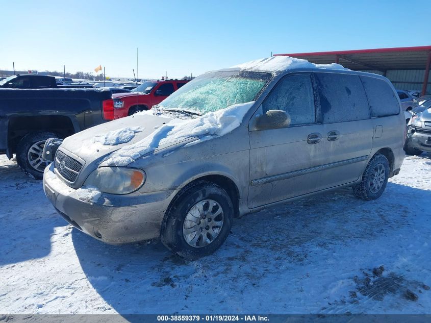 2004 Kia Sedona Ex/Lx VIN: KNDUP131246543182 Lot: 38559379