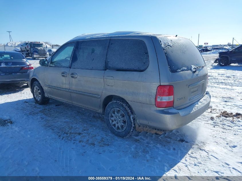 2004 Kia Sedona Ex/Lx VIN: KNDUP131246543182 Lot: 38559379