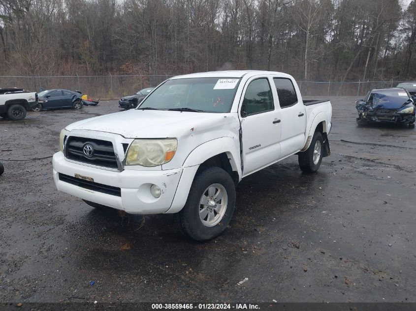 2005 Toyota Tacoma Base V6 VIN: 5TELU42N75Z030766 Lot: 38559465