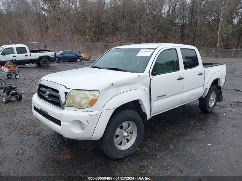 2005 Toyota Tacoma Base V6 VIN: 5TELU42N75Z030766 Lot: 38559465