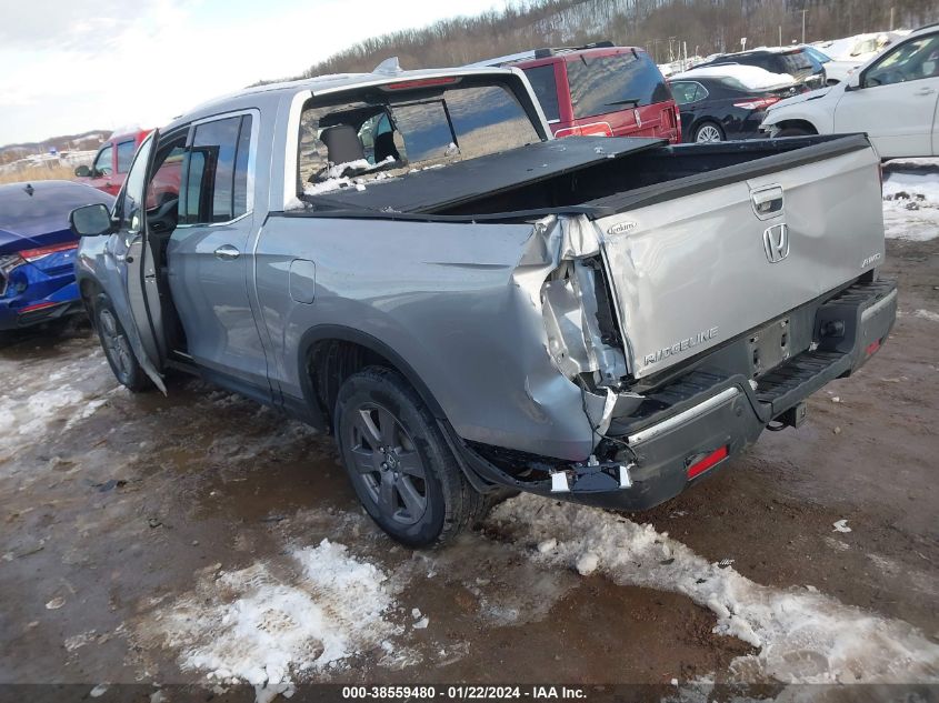 2020 Honda Ridgeline Rtl-E VIN: 5FPYK3F75LB011530 Lot: 38559480